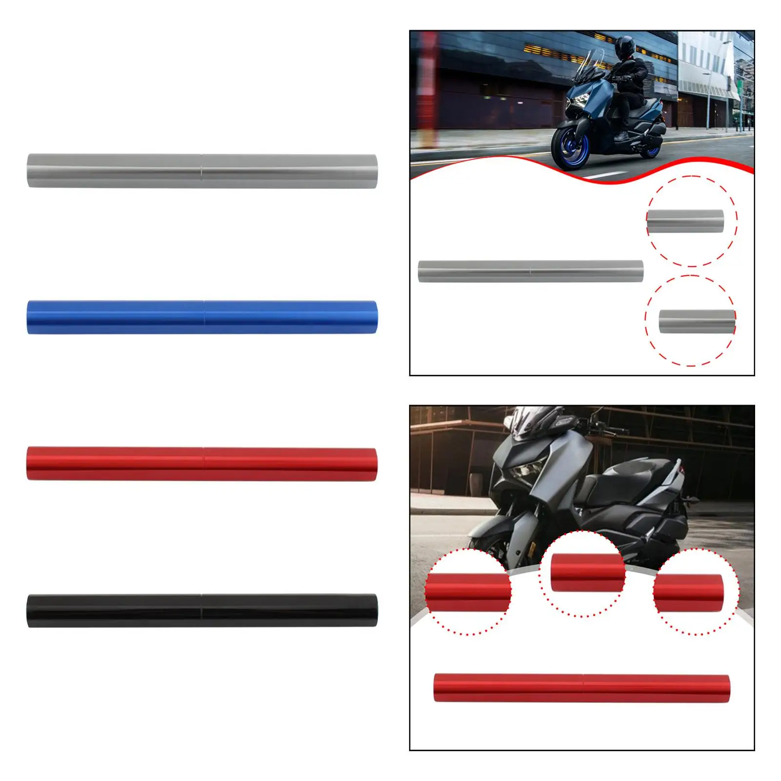 

Укрепляющий кронштейн для мотоцикла, простая установка, аксессуары, украшение, замена деталей, центральный стабилизатор