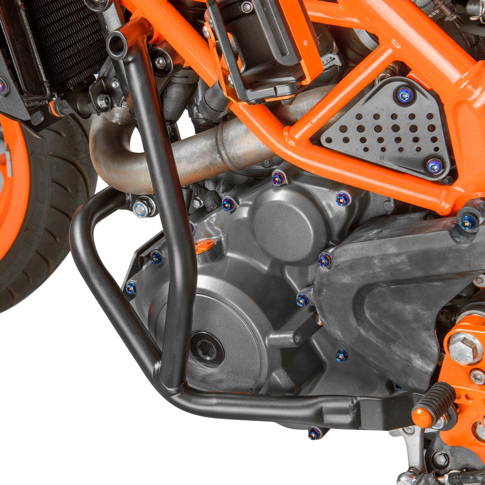 Sturzbügel-Stoßstangen für KTM DUKE 250 390 2017-2023 DUKE 200 2020-2023 Motorschutz-Rahmenschutz Verstärkter WOLFLINE Modifikationsschutz
