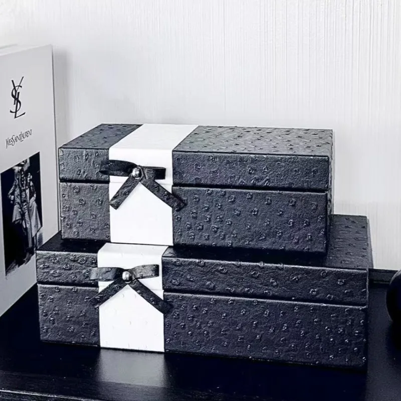 

Изысканные коробки для хранения ювелирных изделий, кожаный органайзер для украшений, чехол для спальни, настольная коробка для салфеток, бытовая фоторамка, подставка для дисплея