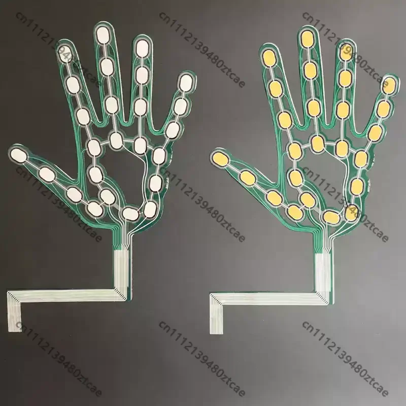 Flexible Thin Film Pressure Sensor Spare Components For Intelligent Tactile Sensing Equipment