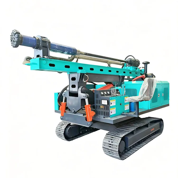 Solar Photovoltaic Pile Driver with Engine Guardrail Ramming Machine Professional Solar Pile Drivers Suppliers Customized