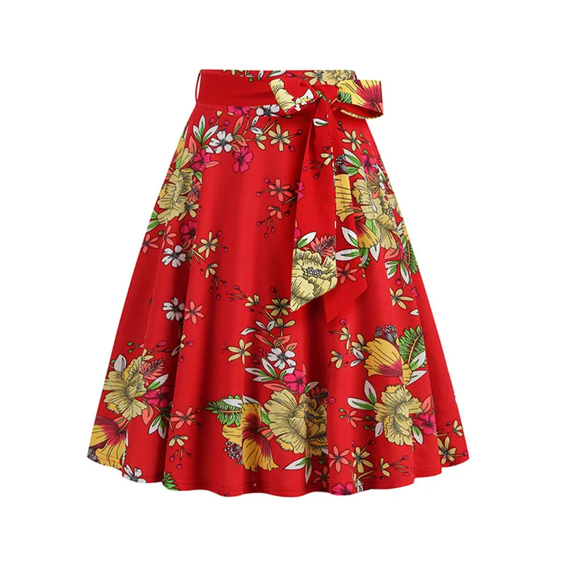 

Европейская и американская женская ретро-юбка в горошек, летняя повседневная легкая и элегантная юбка А-силуэта для работы и отдыха