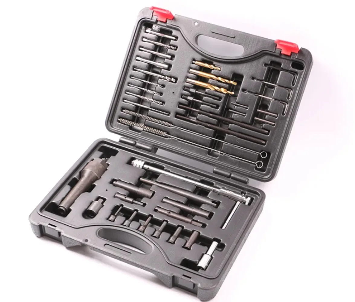 40Pcs Damaged Glow Plug Removal Remover Thread Repair Hand Tools Set Kit Extractor Puller Tool Kit