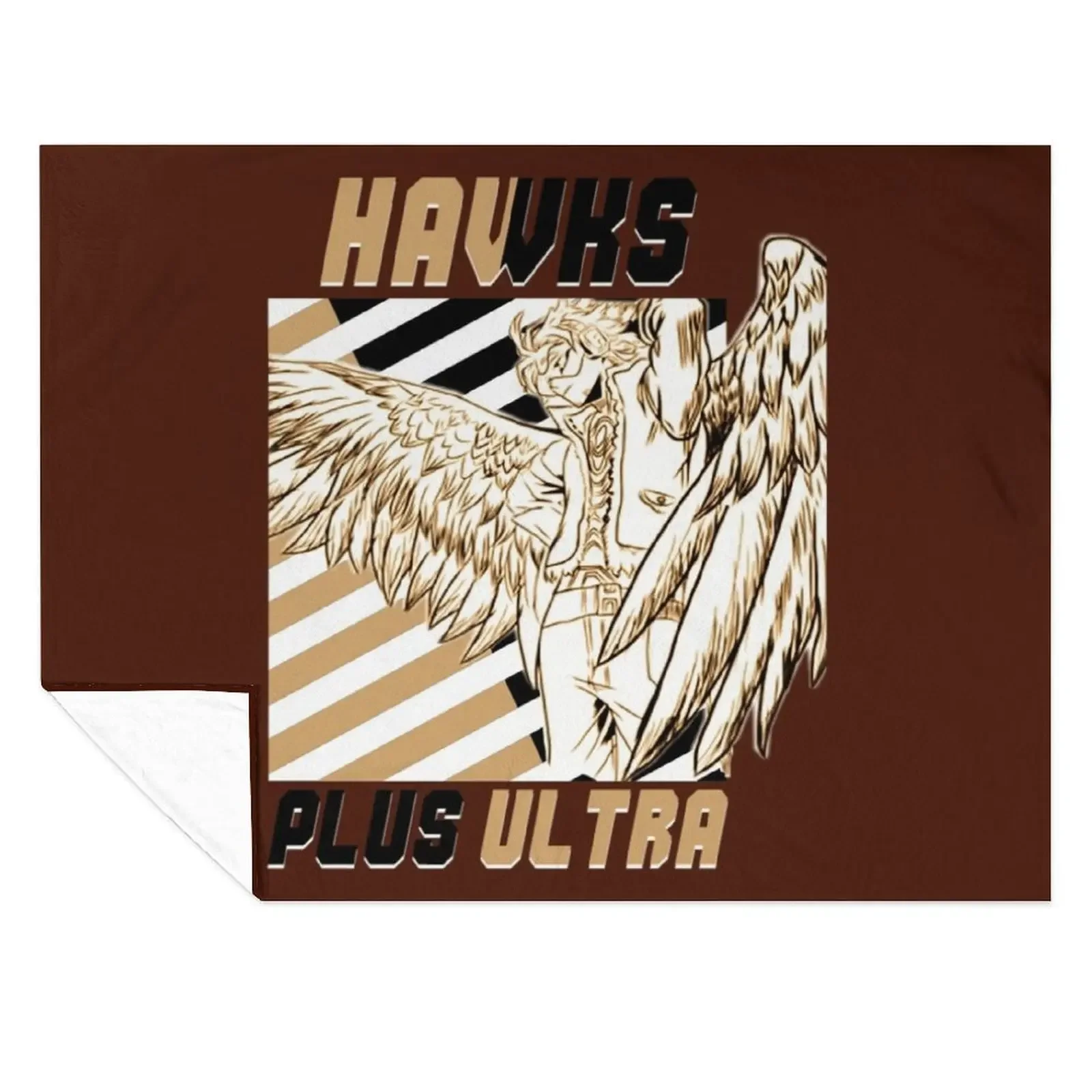 

Keigo Takami (Hawks) PLUS ULTRA \t \t Throw Blanket Plaid on the sofa Comforter for babies Soft Plush Plaid Blankets