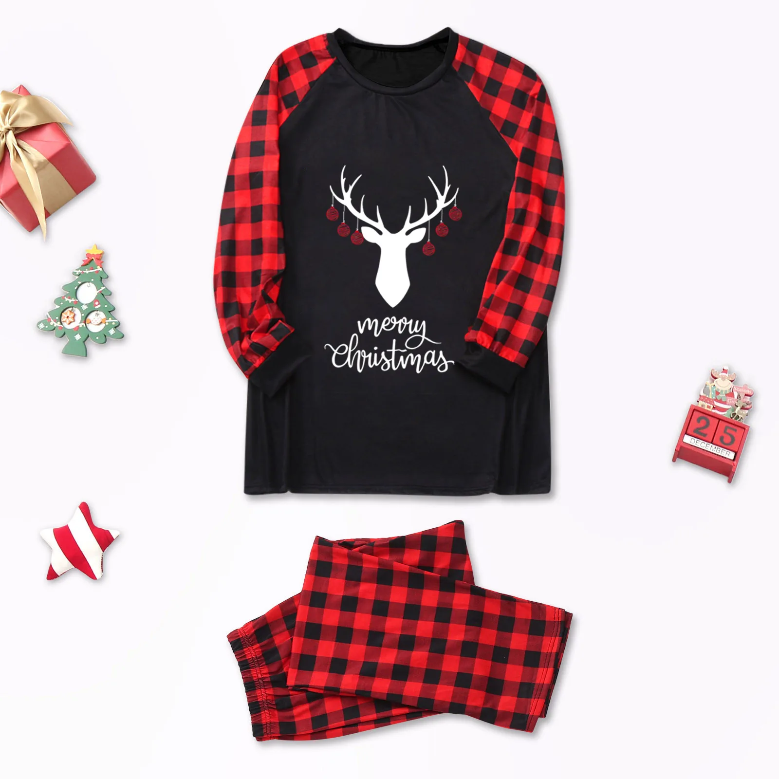 

Christmas Pyjamas Family Set Pyjamas Christmas Partner Women Men Children Christmas Christmas Vacation Pajamas for Family