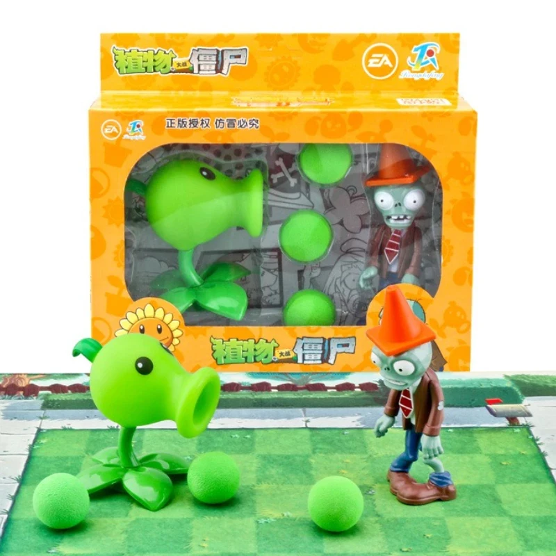 Plants VS Zombies 2 Kaktus-Erbsenschützer Kokosnuss-Kanone A.K.E.E Spielzeug-Set 6 Stile Spielfiguren Weiche Silikon-Zombies Geburtstagsgeschenk-Spielzeug – Detail 8