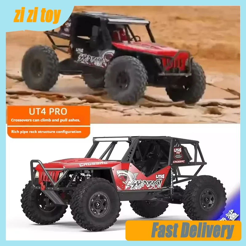 Crossrc Ut4 Pro 1/7 Remote-Controlled Electric Climbing Car High-Speed Off-Road Vehicle Adult Rc Simulation Model Car