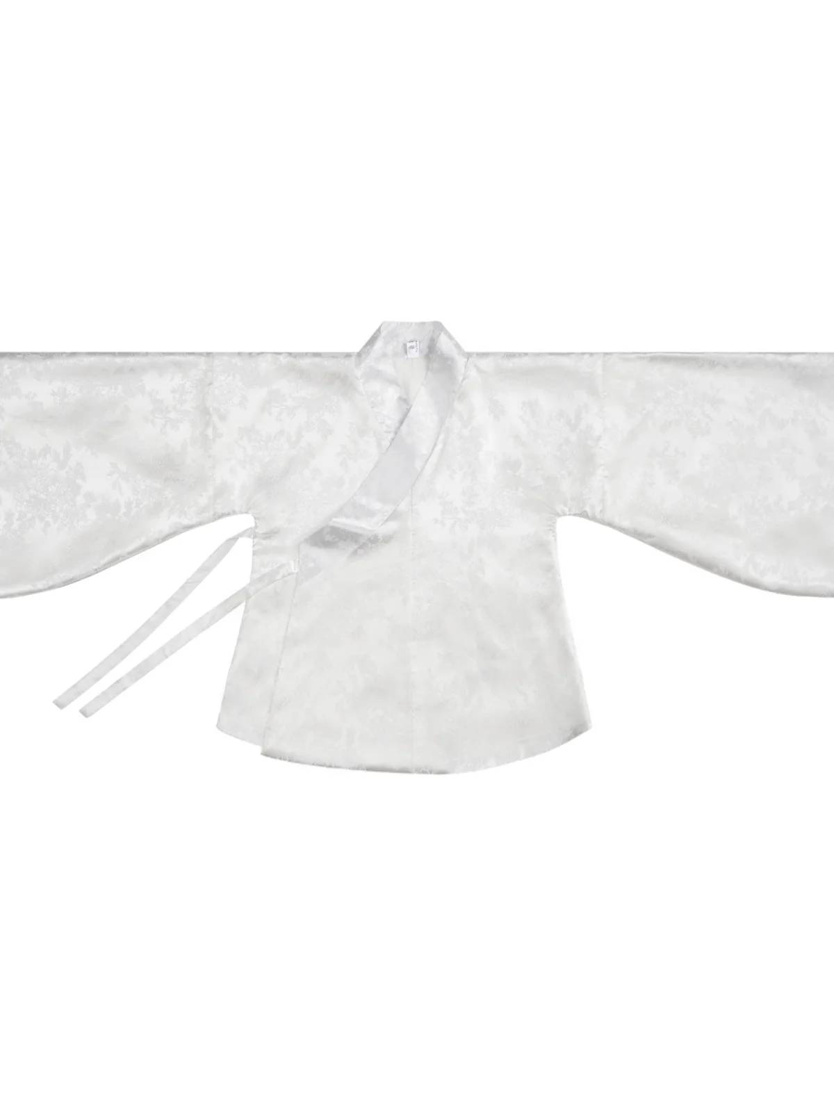 

Mengsla Women's Hanfu Ancient Sle Embroidered Large Size Pleated Sve Collar Traditional Chinese Costume Polyester Fiber