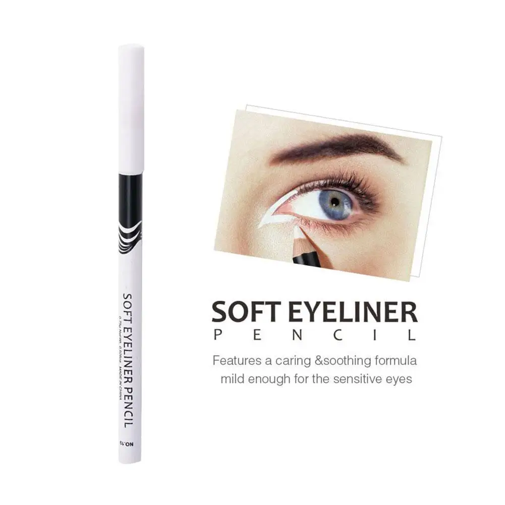 1/3/5/10Pcs New White Eyeliner Makeup Lasting Smooth Easy To Wear Eyes Brightener Waterproof Eyes Liner Pencils Eye Makeup Tools