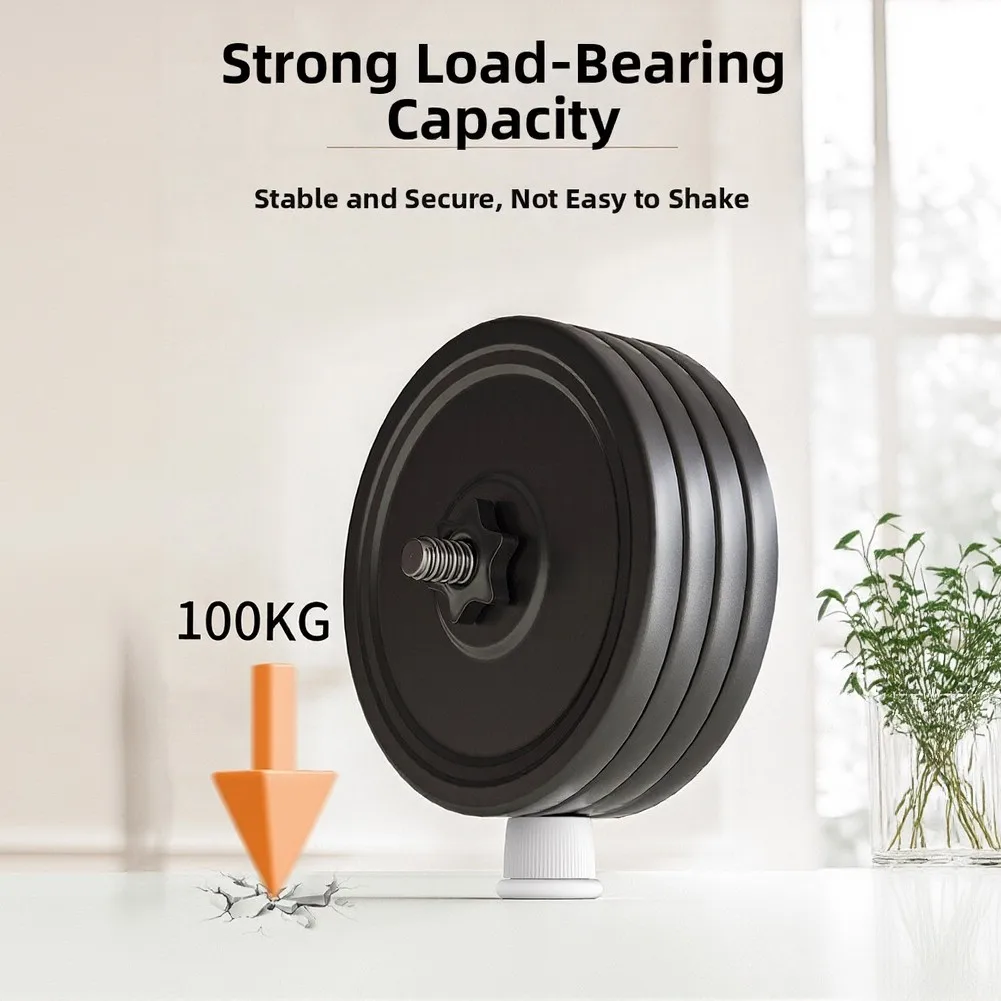 2pcs Furniture Riser Pad Threaded Rotating Elevating Furniture Heightening Pad Self-Adhesive Adjustable Anti-slip-Feet Parts