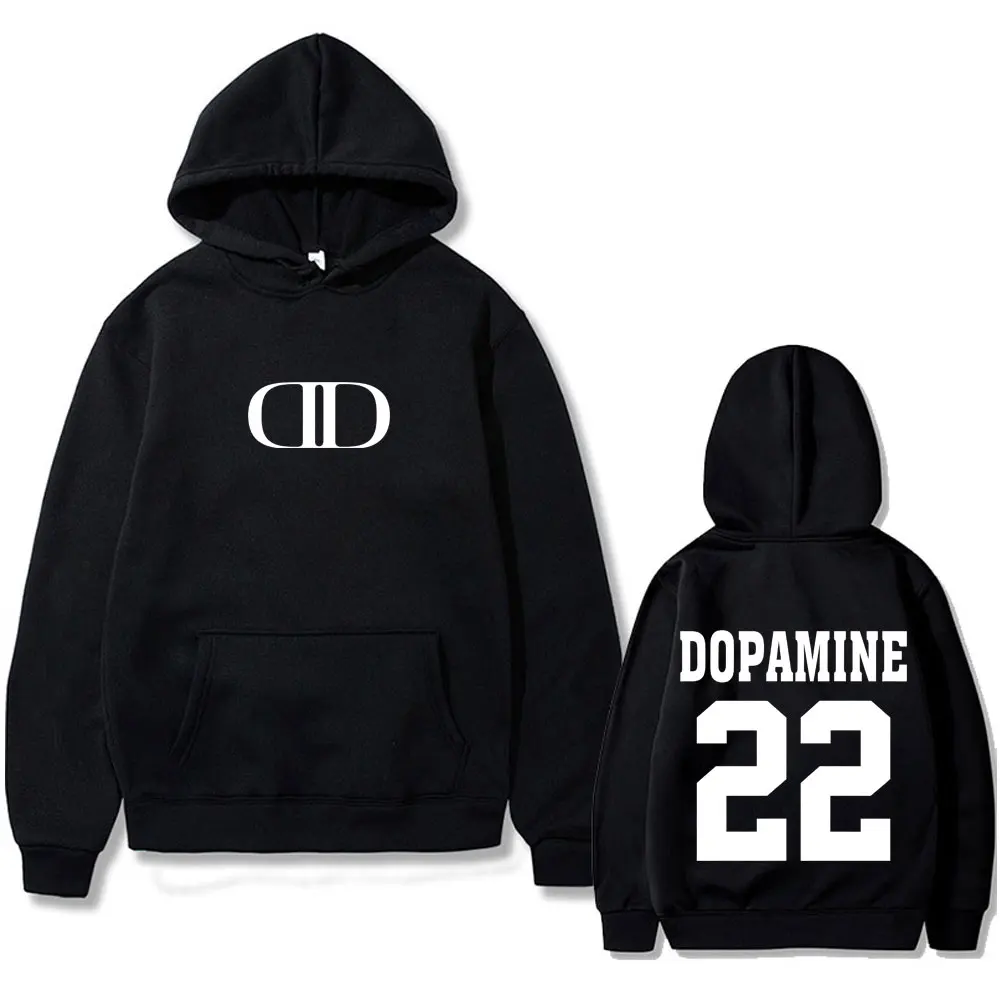 

Rapper Lil Tecca Dopamine 22 Graphic Hoodie Men Women Hip Hop Fashion Pop Music Sweatshirt Men's Vintage Oversized Streetwear