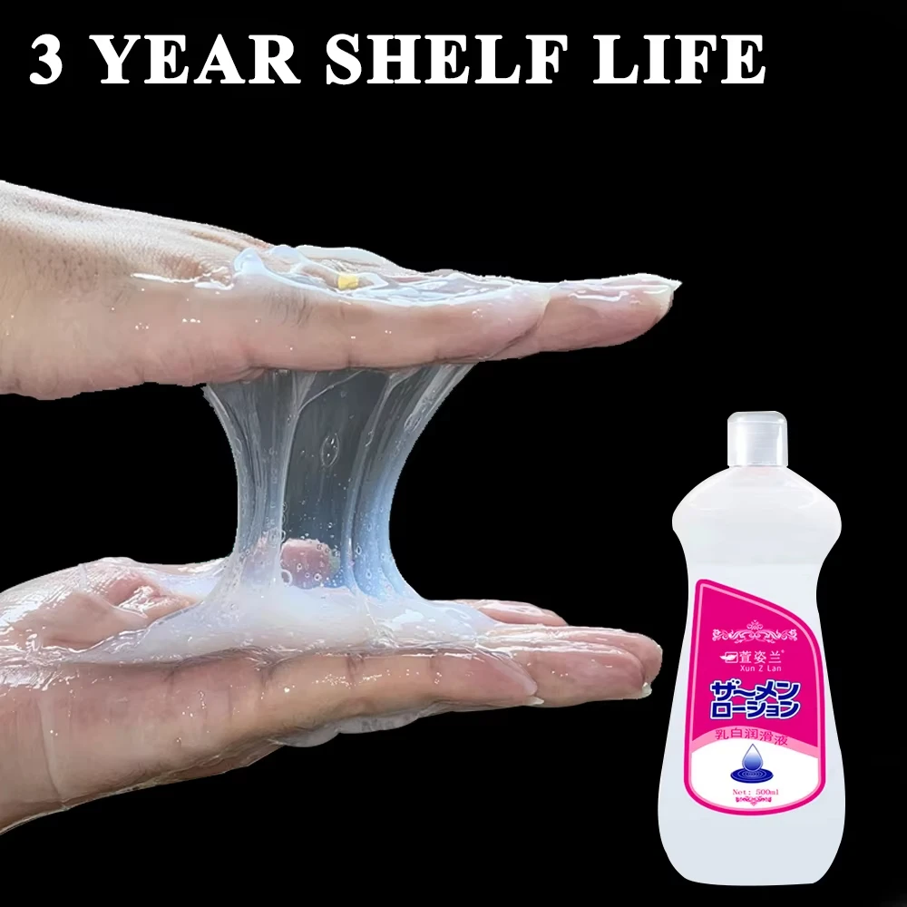 منتجات الكبار محلول مائي زيوت التشحيم سهلة التنظيف عديم اللون عديم الرائحة آمن وصحي مثلي الجنس المهبل الشرج زيوت التشحيم 500 مللي #4