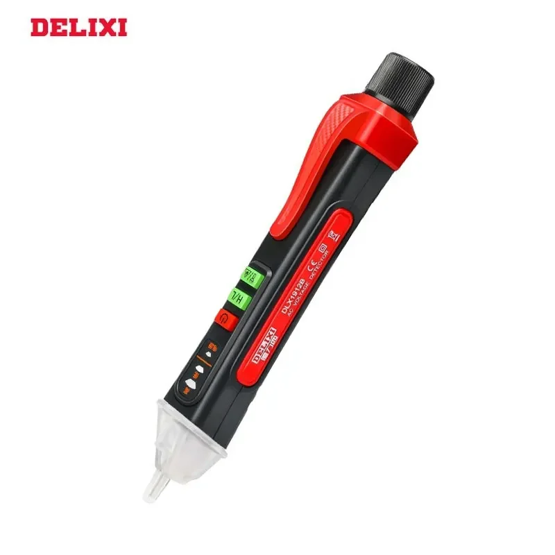 12V-1000V Intelligent Induction Test Pen Portable Induction Pen for Electricians Multi Functional Wire Breaking Test Pen Delixi