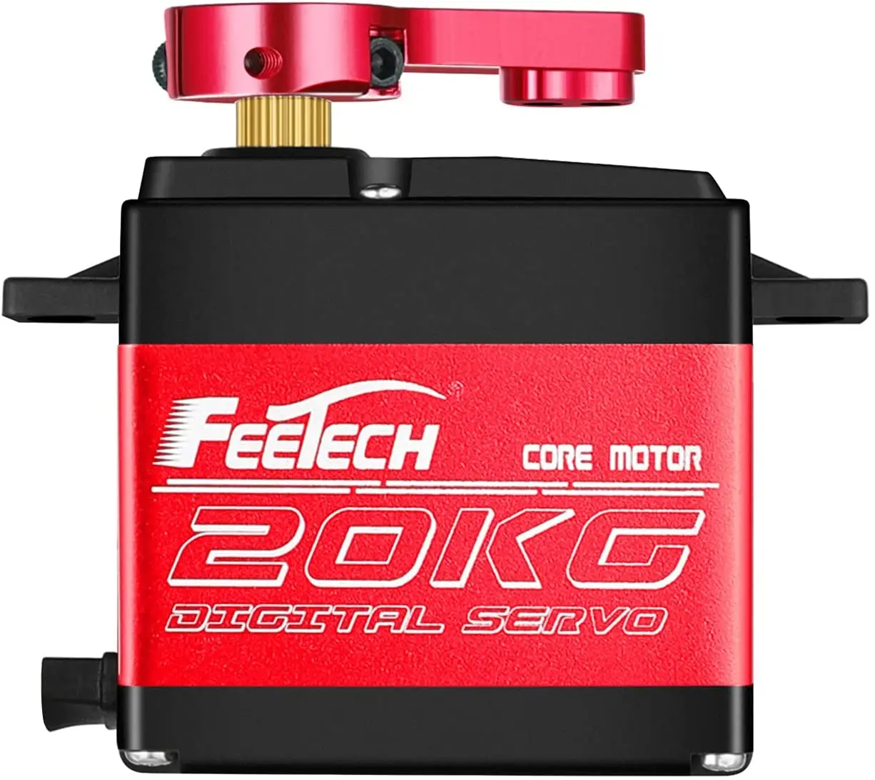 

Feetech FT5320M 7,4 В 20 кг см Водонепроницаемый цифровой 180-градусный сервопривод Средний корпус Алюминиевая медная шестерня для радиоуправляемого автомобиля Сделано из металла и пластика