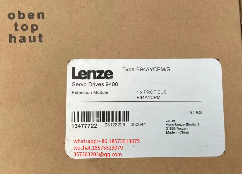 FOR LENZE E94AYCPM 9400 Drive Communication Module, New 1 PIECE