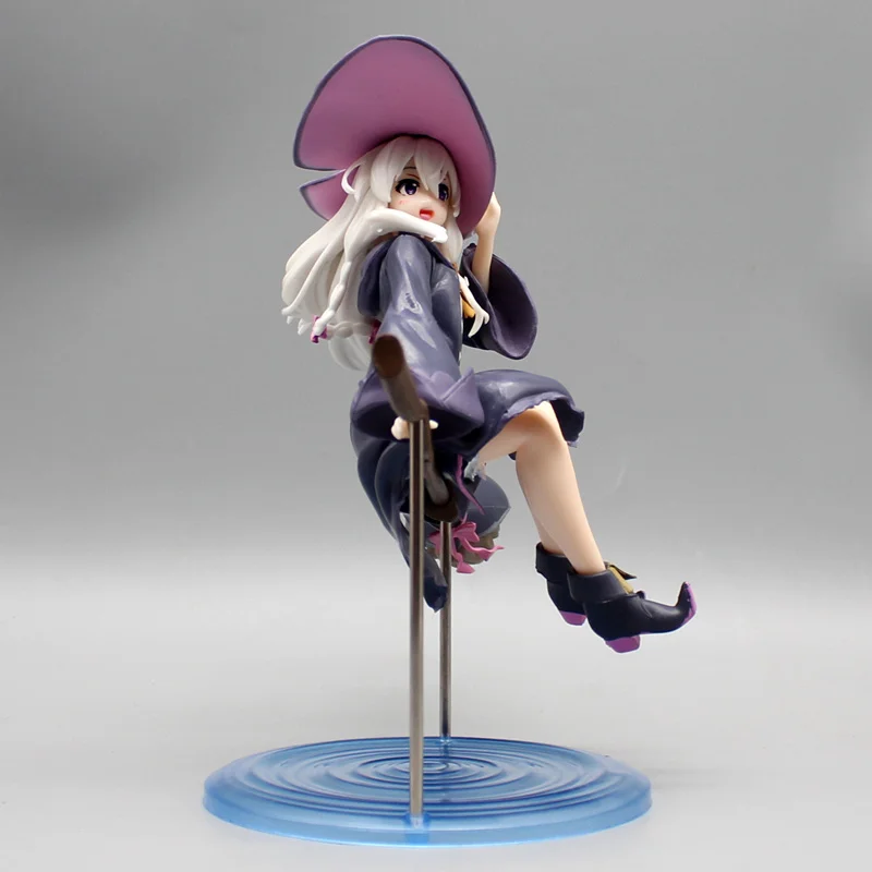 The Witch's Journey Anime Figure Flying Broom Intern Witch Ilyina Kawai Pretty Girl Model Statue Action Doll decoration Toy Gift