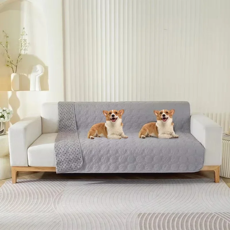 Sofa Cushion Waterproof Non-leakage Non-slip Dirt-resistant Pet Sofa Cushion Universal Simple Modern Pet Mattress Cover Seasons