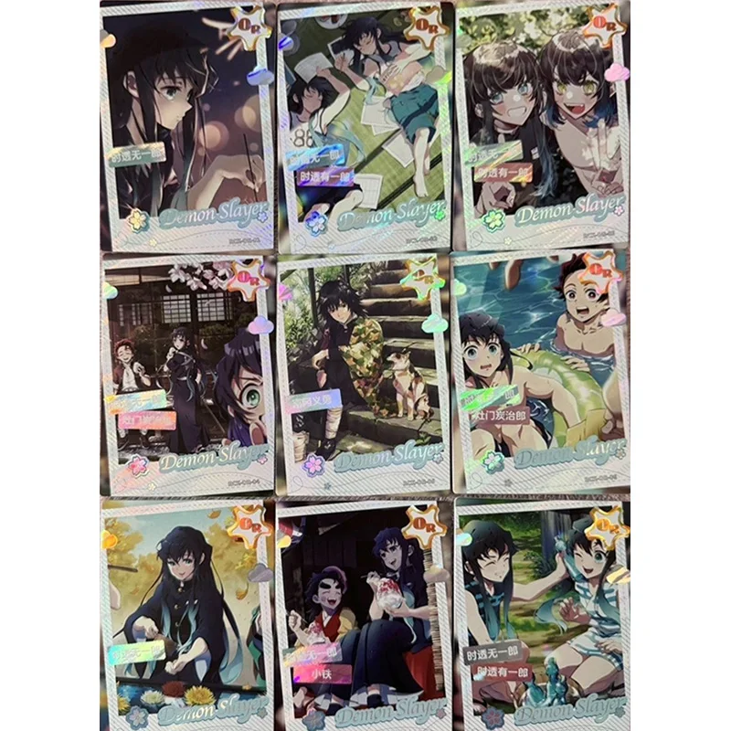 

Yami 2 Anime Demon Slayer OR Cards Tokitou Muichirou Tomioka Giyuu Kamado Tanjirou Collection Card Birthday Gift Children's Toys