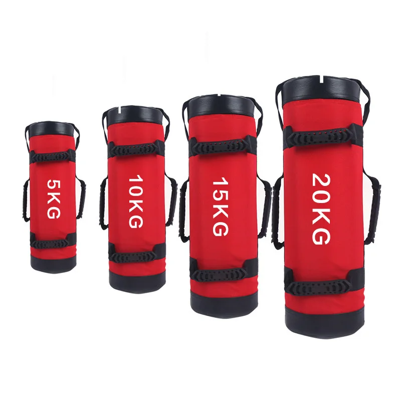 NEW 5-20kg Fitness Weight Lifting Sandbag Bulgarian Power Bag Body Building Gym Muscle Training Sand Bag Boxing MMA Equipment