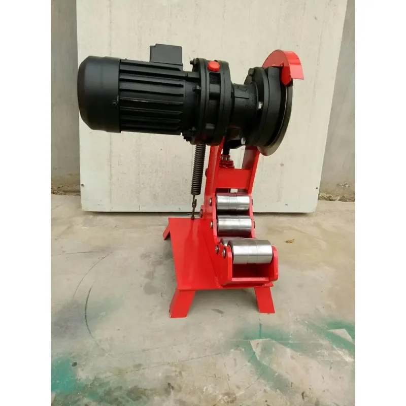 Easy Operation Electric Hydraulic Steel Pipe Grooving Machine Small Vertical Fire Pipe Rolling Grooving for Sale