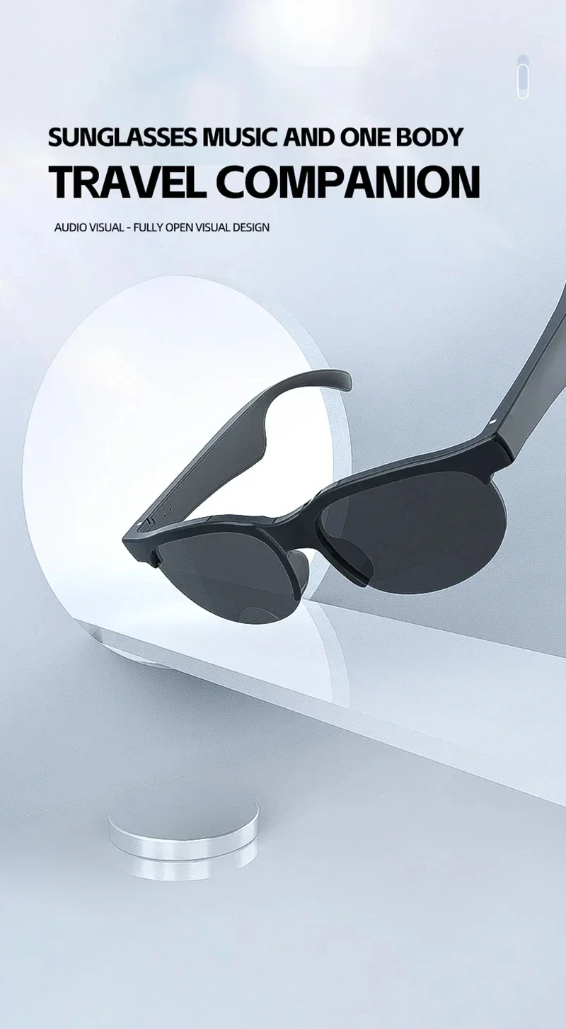 Lenovo 8K 2400MP Smart AI-Brille Video Foto Bluetooth Konversation Übersetzung Aufnahme Musikwiedergabe Smarte Sonnenbrille – Detail 3