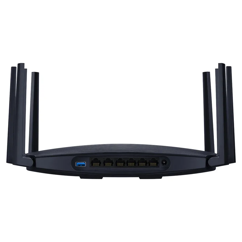 WiFi6E Wireless Mesh Router 8356Mbps Wi-Fi 6, AX8400 802.11AX, 2*2.5G RJ45 WAN/LAN Port, 8 Antennas 2.4GHz1148M+5GHz7208M USB3.0