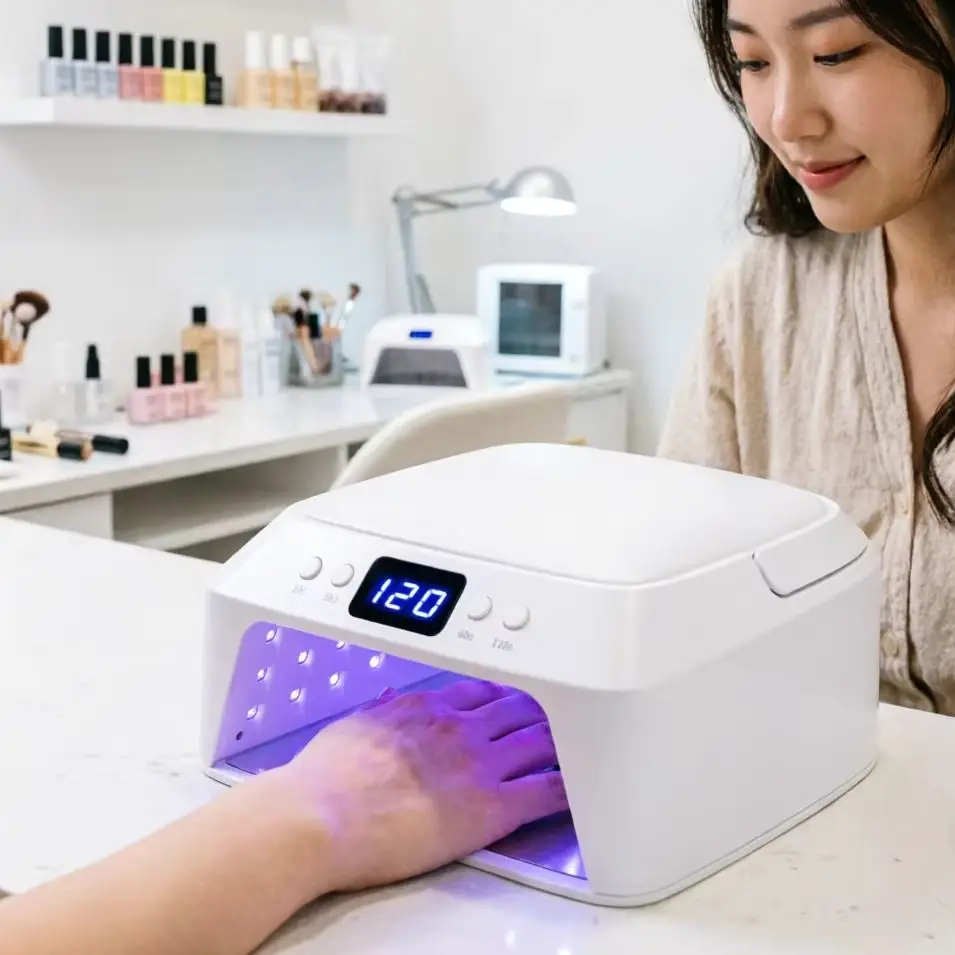 Professional 72W Nail Dryer 71 Leds Uv Lamp Smart Sensor Manicure Equipment