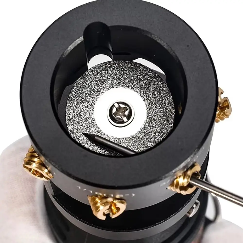 ลวดบดเครื่องเหลาอิเล็กโทรดหลายมุมแนวนอนหลุมเครื่องบดอิเล็กโทรดทังสเตนสีดําเครื่องมือเชื่อม TIG Essential