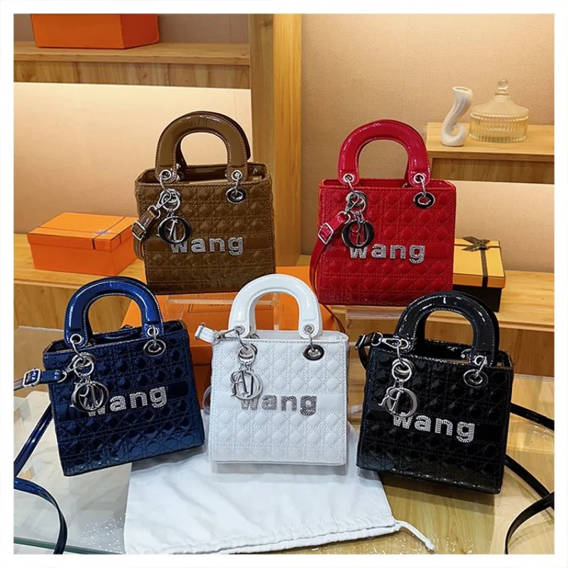 

Стильная кожаная сумка-мессенджер для женщин, сумка через плечо, элегантная классика от известных дизайнеров, сумки люксового бренда