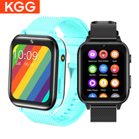 4G Kids Smart Watch 1.7 inch Screen Video Call SOS Video Player Phone Watch GPS Locator APP DownLoad Children Smartwatch 8G ROM