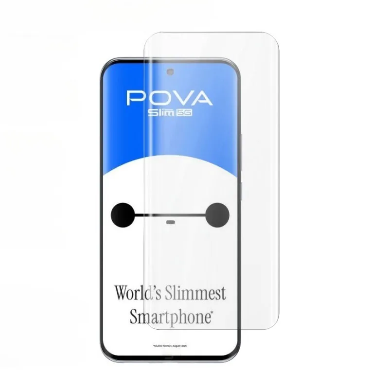 

Для Tecno Pova Slim УФ-жидкое закаленное стекло Защитная пленка для экрана TECNO POVA SLIM PovaSlim Прозрачная защитная пленка с полным клеем