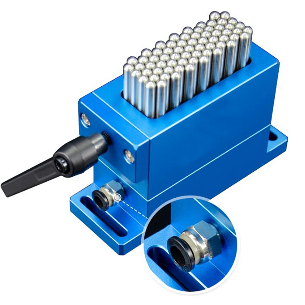 Imagem -05 - Marcação a Laser Flexível Universal Cabeça Elástica Adaptável do Pino Dispositivo Elétrico do Alumínio da Aviação 30*79 mm