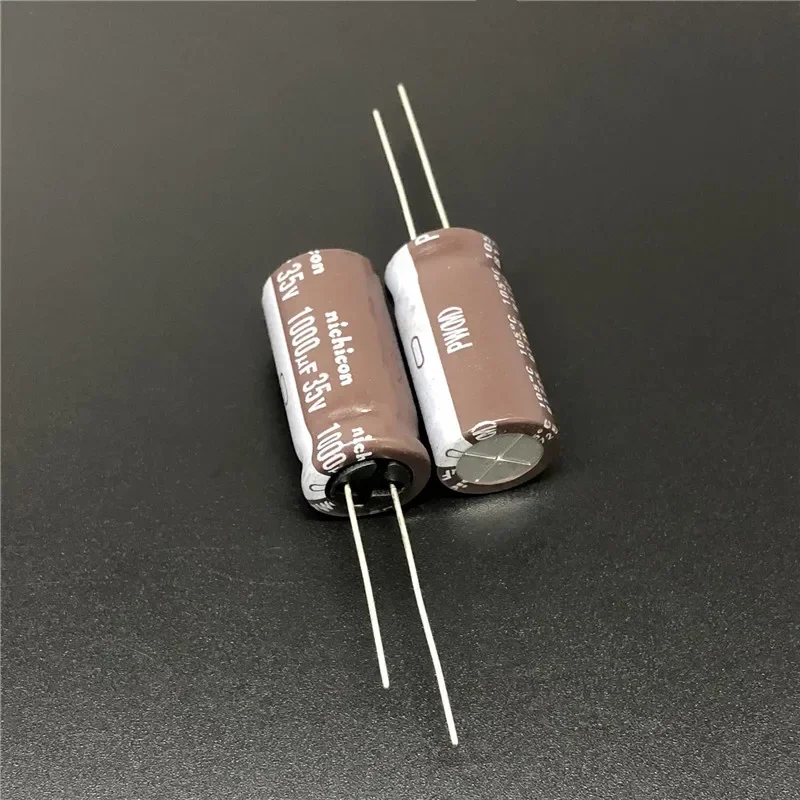 

10pcs/100pcs 1000uF 35V NICHICON PW Series 12.5x25mm Low Impedance Long Life 35V1000uF Aluminum Electrolytic capacitor