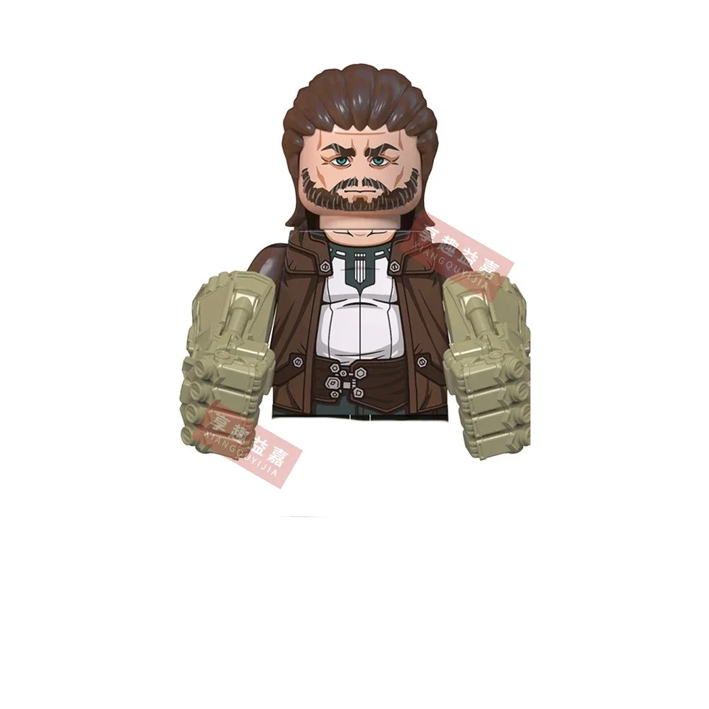 QD Game Heroes Bricks Anime mini Action Toy Figures Building blocks Assembly Diy Toys bricks kids Education collection Gifts 25