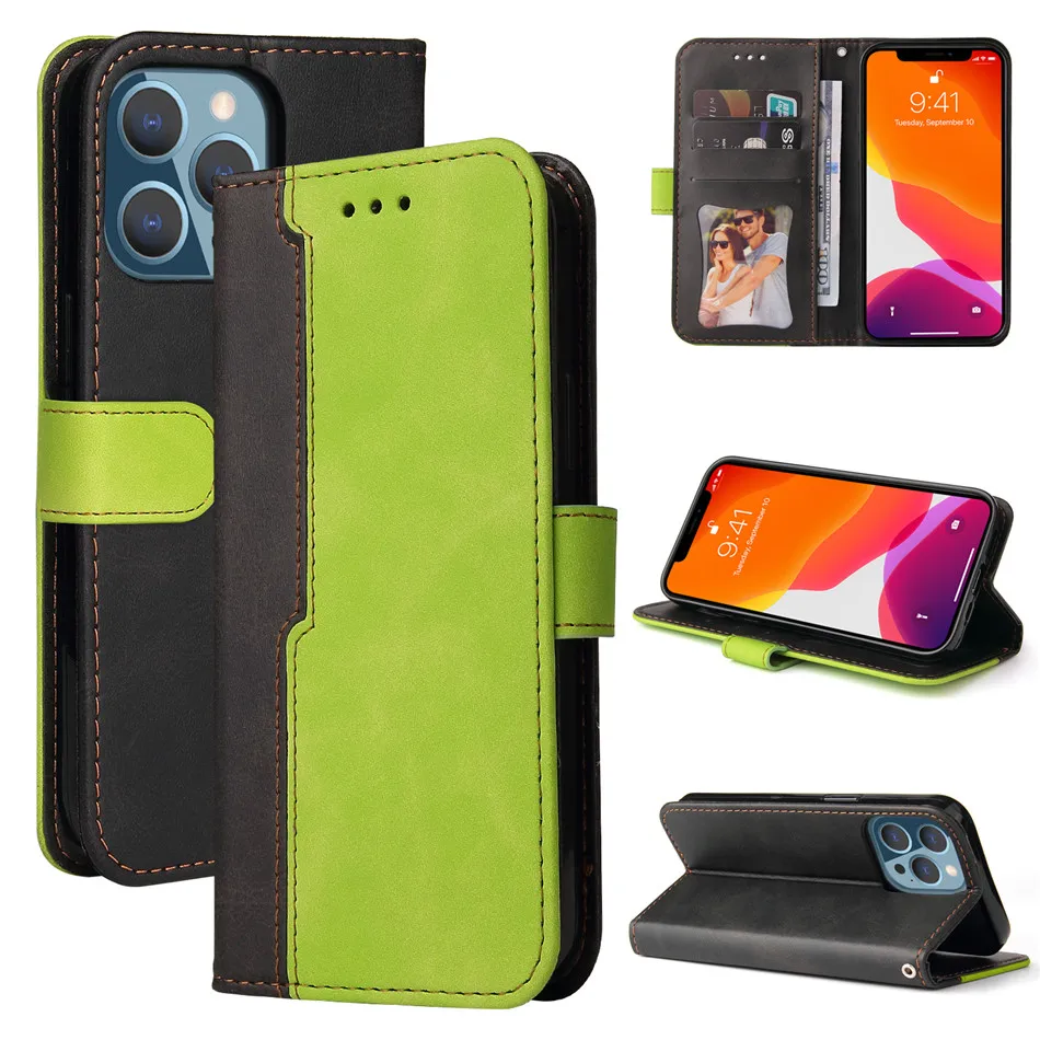 

Hit Color PU Leather Phone Case For Nokia G300 G10 G20 6.3 C10 C20 X10 X20 1.4 XR 20 G50 Wallet Card Pocket Protect Cover D27G