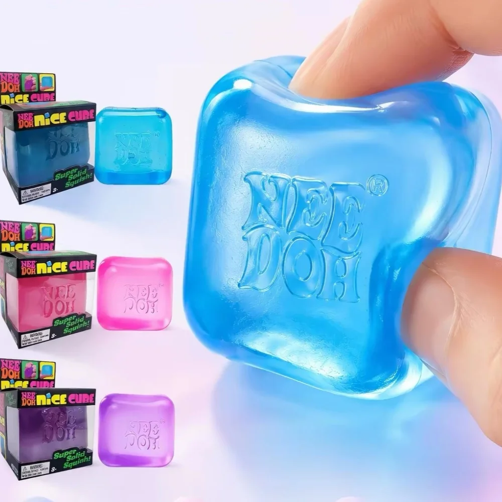 2026 Needoh Nice Cube, Sensory Toys, Anti-Stress Blocks, Stress Relief Jigsaw, Pressure Relief, Souvenir for Kids