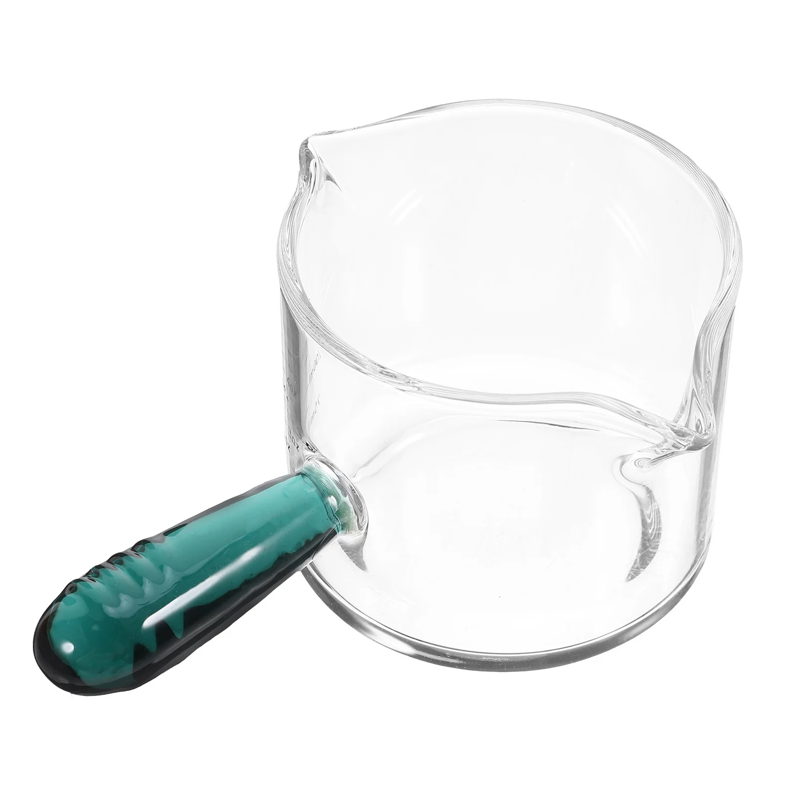 

Double Shot Espresso Cup Durable Glass Clear Design Handle Coffee Cream Measuring 125ml Stylish Kitchen Use Double Shot Glasses