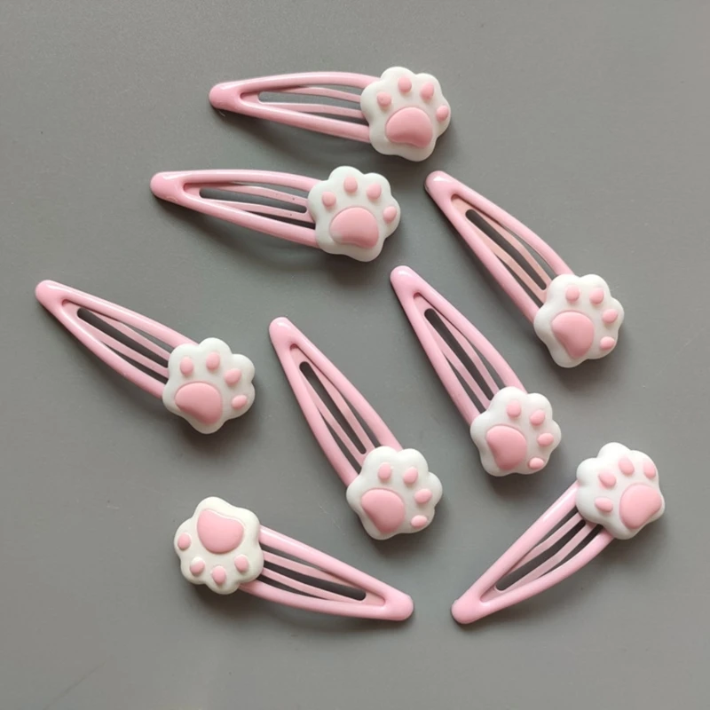 Cartoon Cat Paw Hairpin Headwear Birthday Party New Year Costume Hair Clip