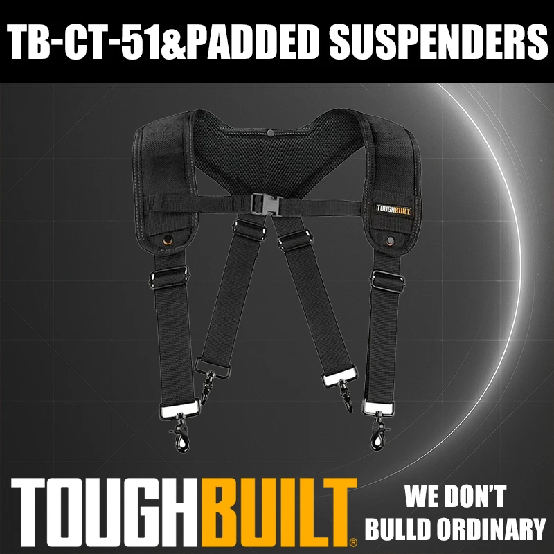 

TOUGHBUILT TB-CT-51 Classic Universal Construction Shoulder Strap (without Hanging Belt D-ring) Tool Accessories