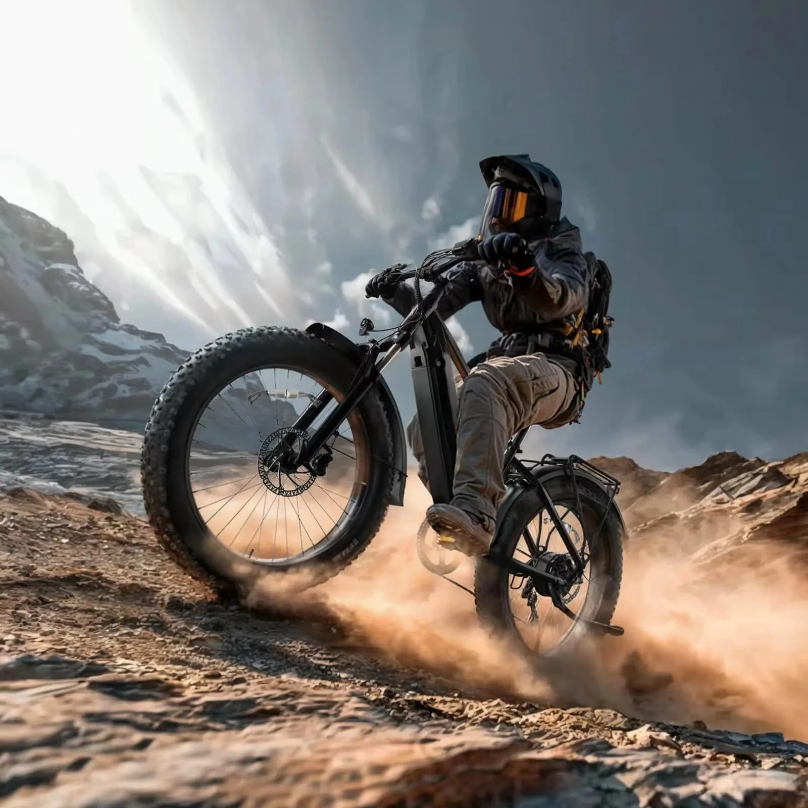 SXLL Yeestep F612 دراجة الطريق الكهربائية للبالغين PAS 7 سرعات مريحة دراجة كهربائية جبلية مع محور خلفي بدون فرش 1200 وات #2