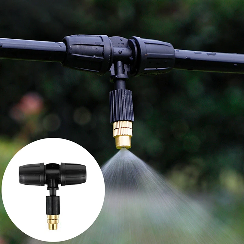 

1Pc Household Adjustable Atomizing Nozzle Plant Spraying Spray Dust Reduction Gardening Nozzle Automatic Watering System