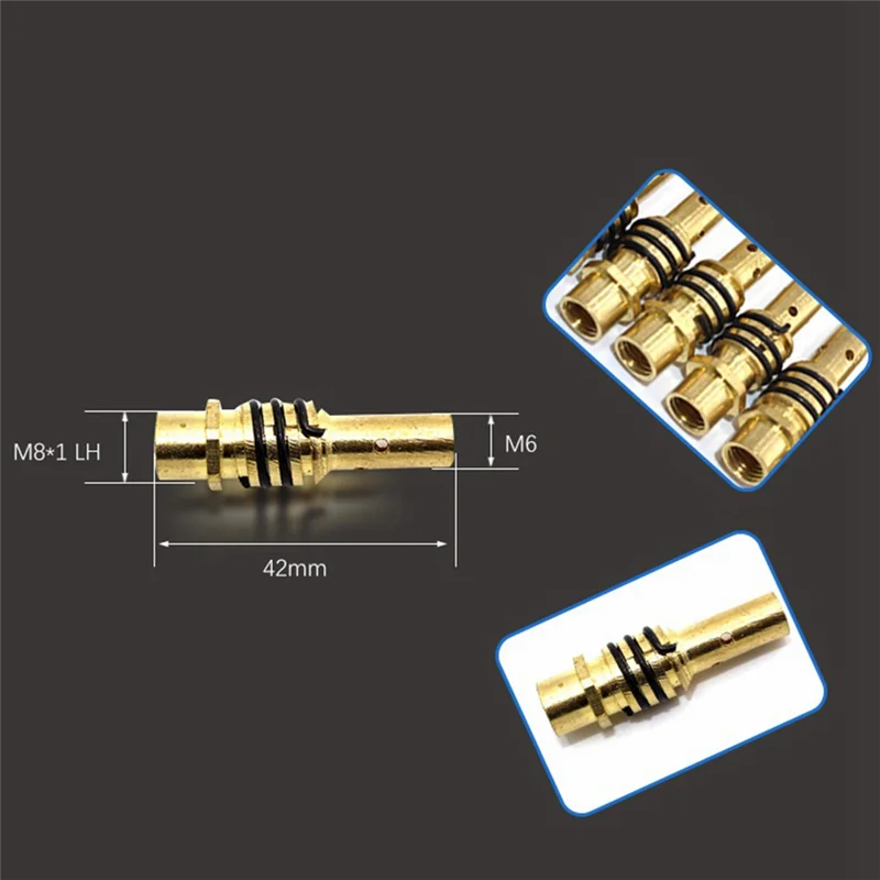 COFA-14Pcs شعلة لحام فوهة MB-15AK الأرجون قوس فوهة لحام الاتصال تلميح لحام 15AK MIG