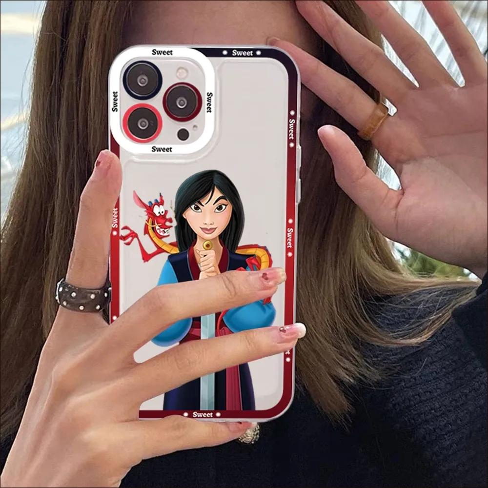 Disney Princess Mulan Phone Case For Samsung A 10 20 30 70 13 21 32 72 22 51 52 53 71 73 32 4g 32 5g Fundas