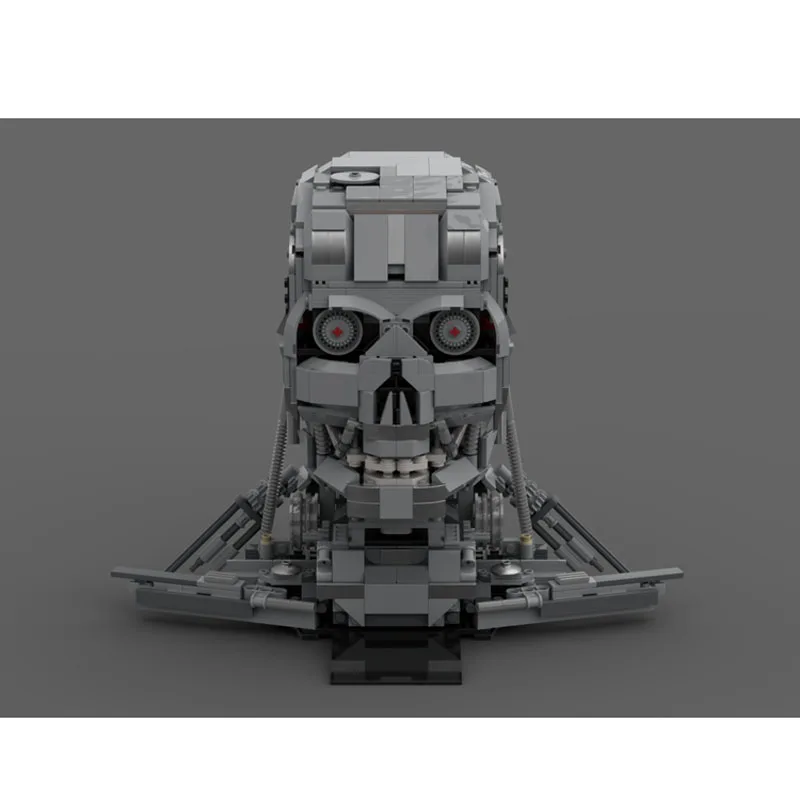 New MOC-142489 Classic Movie 2T-800 Endoskeleton Future 798 Pieces Suitable for 10300 Modified Building Blocks Toy Birthday Gift