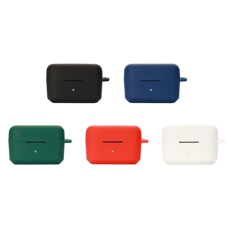 غطاء حماية من السيليكون لـ ATH-CKS30TW+ غطاء حماية من الجلد لسماعة الأذن وغطاء مضاد للخدش