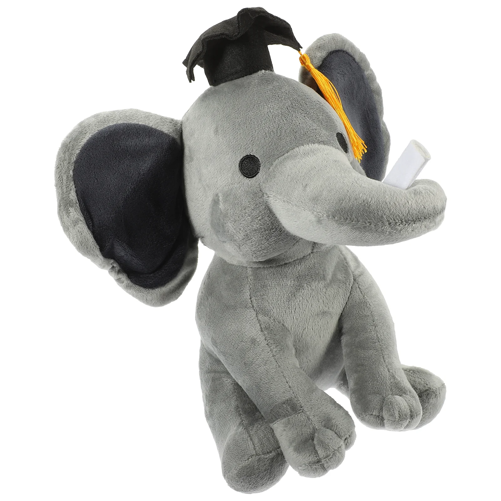 

Graduation Gift Comfortable Stuffed Animal Elephant Animals Decor Cartoon Room Children Toys Adorable Kids