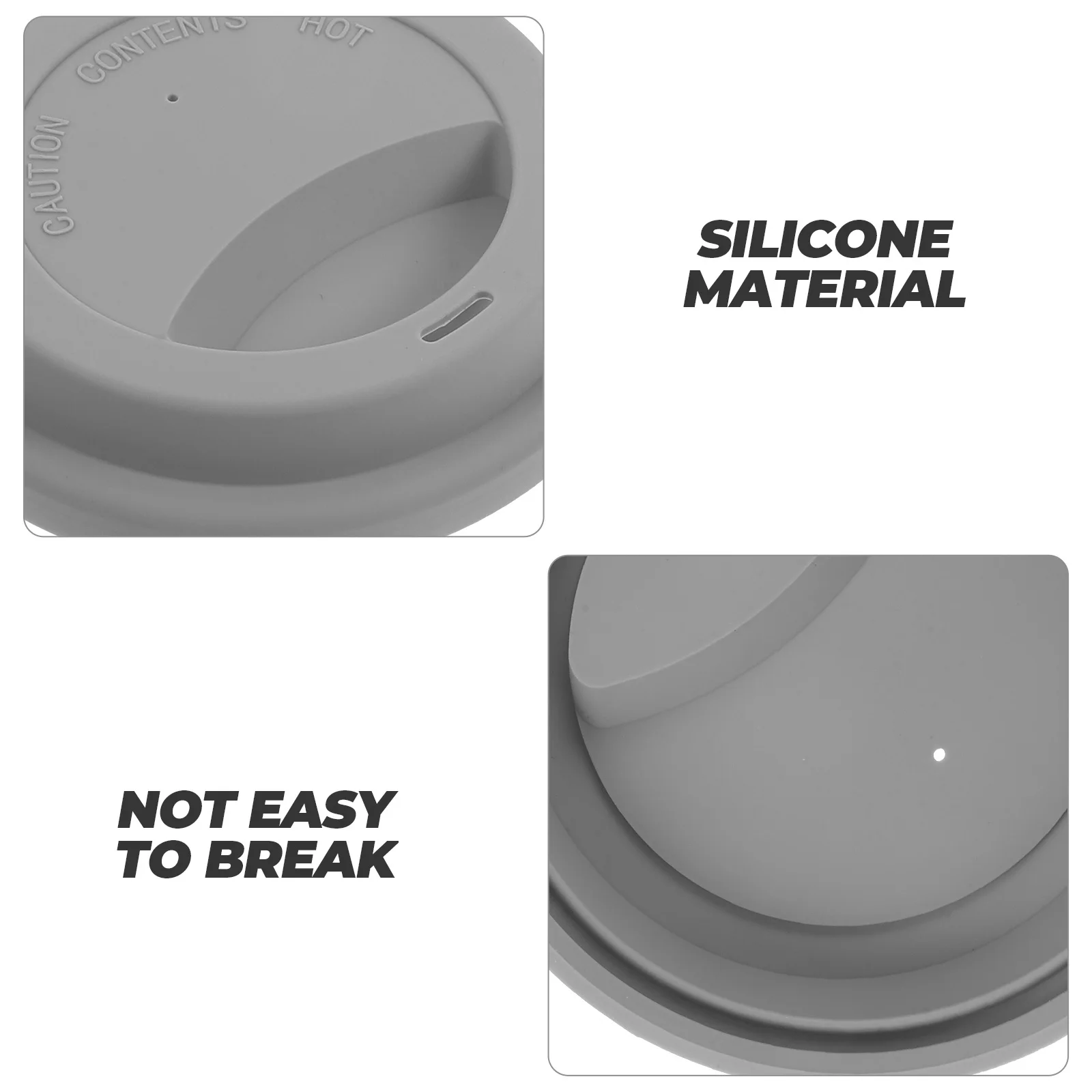 

3Pcs Silicone Cup Lids Flexible Reusable Mug Covers Universal Heat Resistant Silicone Sealing Lids for Ceramic Glass Cups