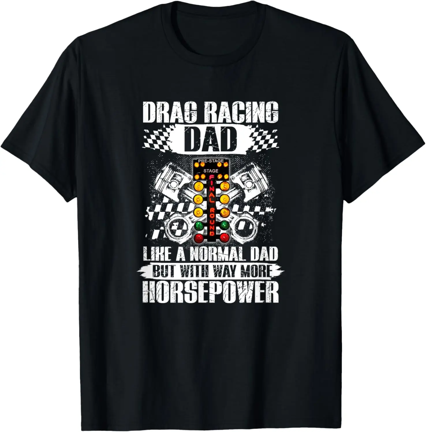 

Футболка Drag Racing Dad With Way More Horsepower Car Mechanic Dad