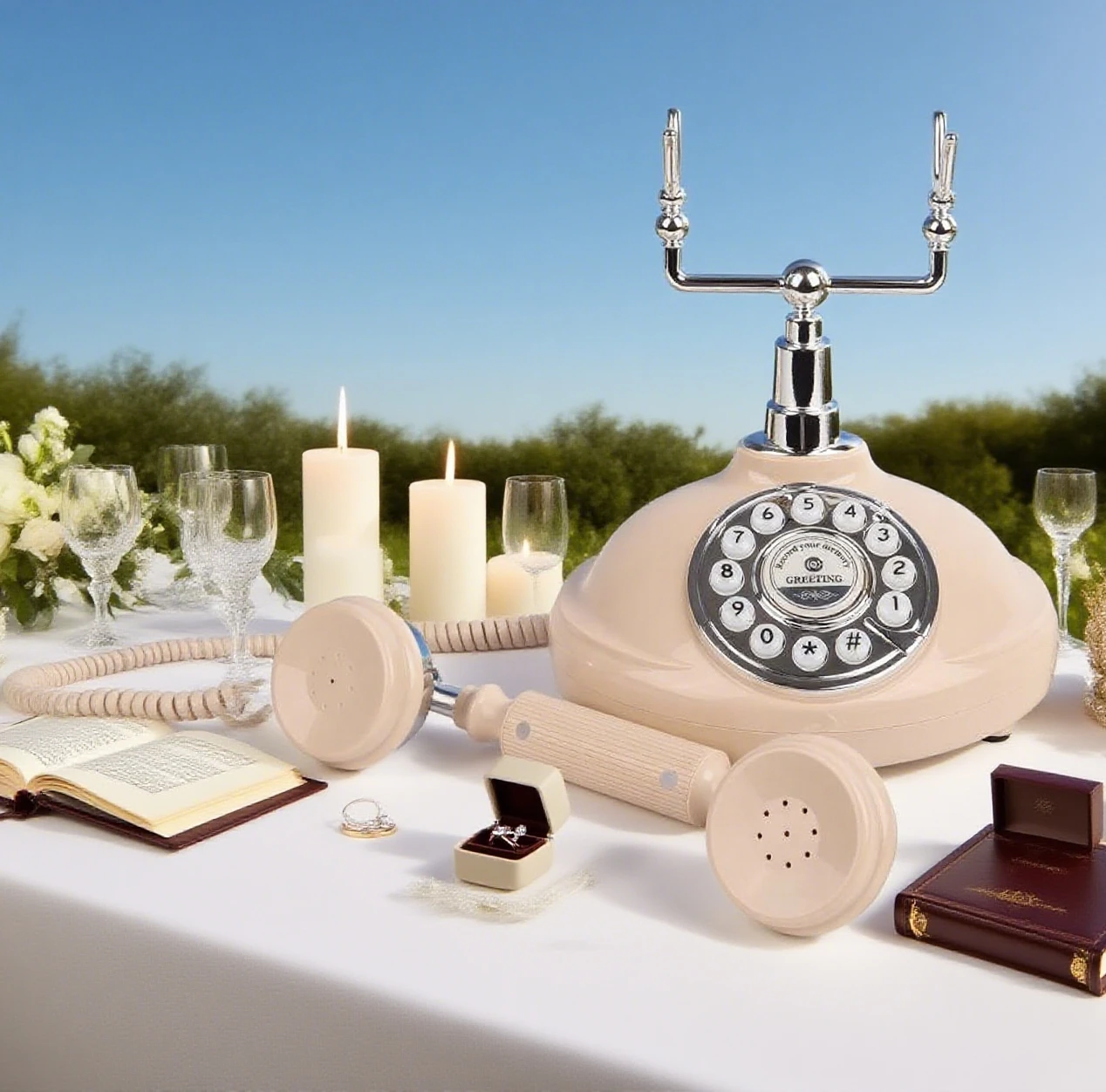 Source factory retro wedding message guest voice letter commemorative creative gift birthday party recording equipment