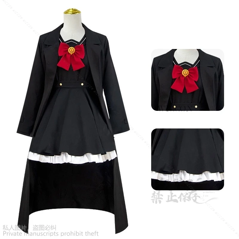 Anime Game Blue Archive Cosplay Women Girls Smile Teacher Cosplay Wear Lolita High School Uniform Clothes Halloween Party Dress